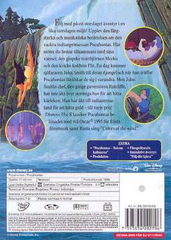 Pocahontas DVD movie collectible [Barcode 7393834202706] - Main Image 2