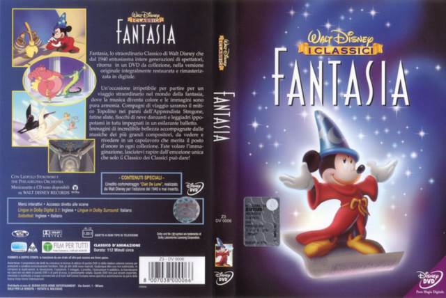Fantasia DVD movie collectible [Barcode 717951004611] - Main Image 2