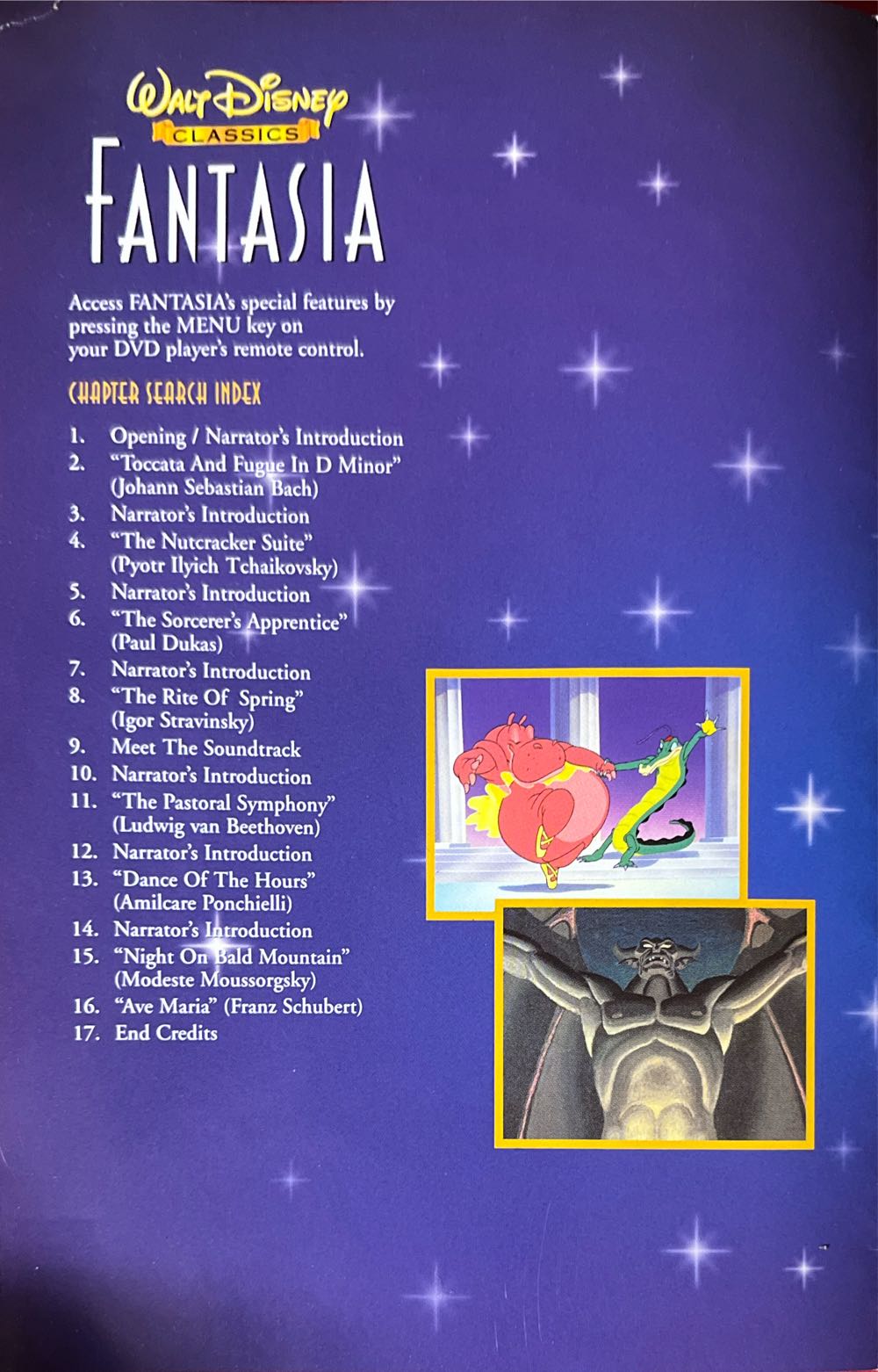 Fantasia Blu-ray movie collectible [Barcode 8717418288556] - Main Image 3