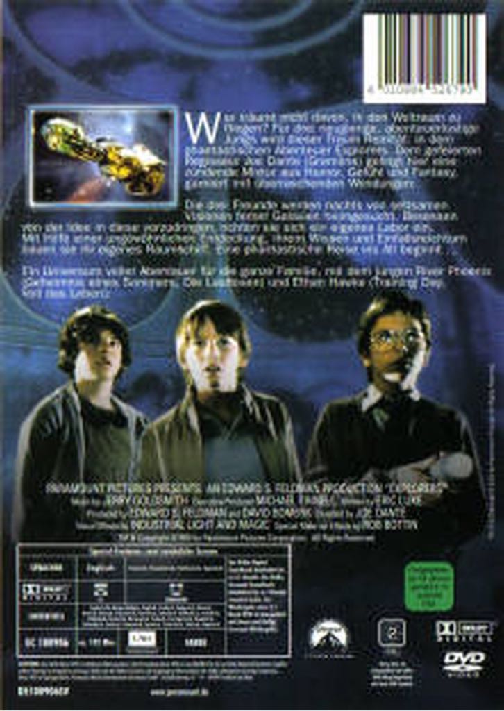 Explorers - 1985 Digital Copy movie collectible [Barcode 017078900828] - Main Image 2
