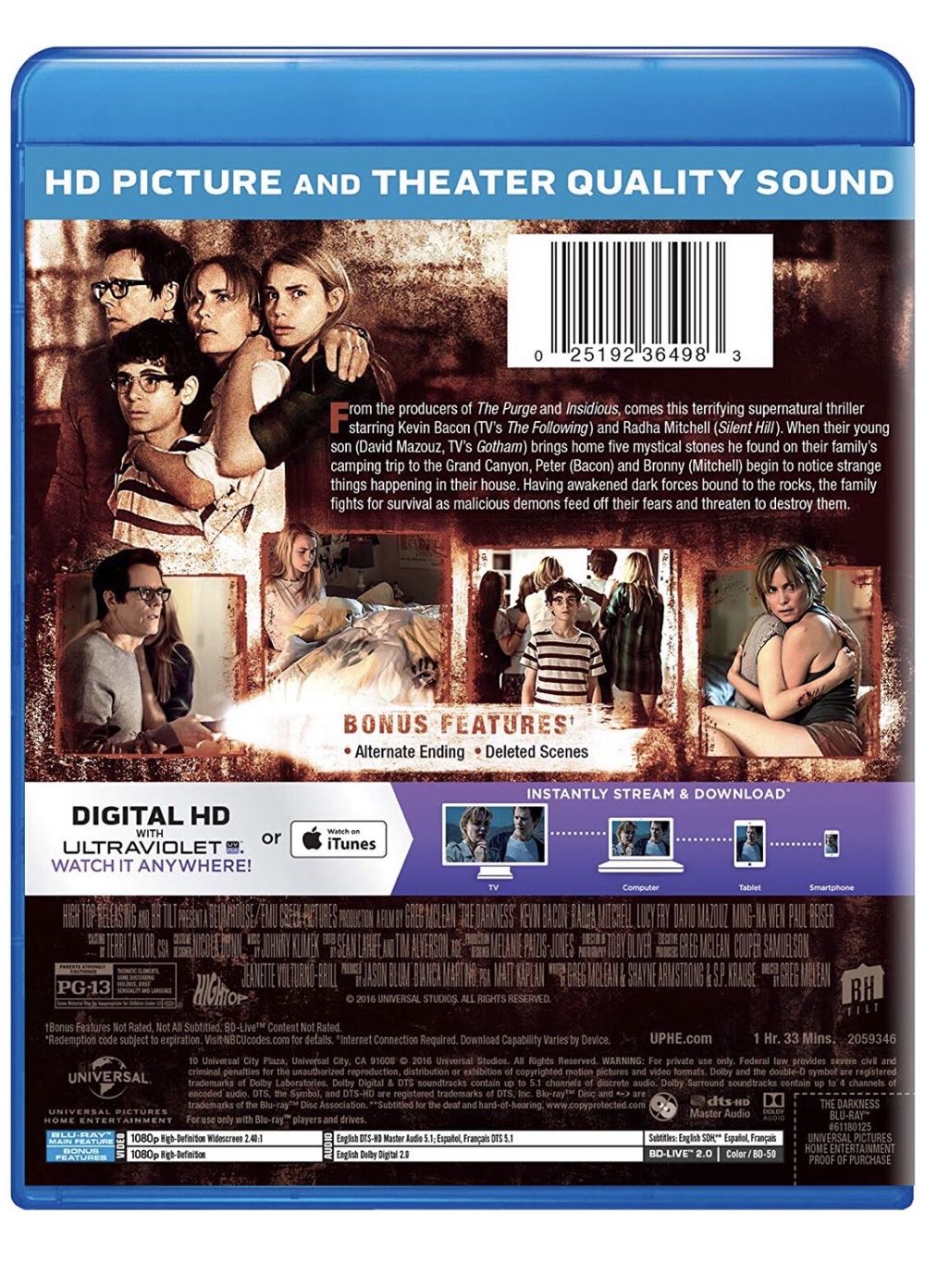 Edge of Darkness Blu-ray movie collectible [Barcode 883929130795] - Main Image 2