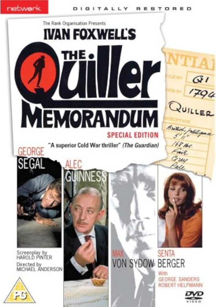 The Quiller Memorandum Blu-ray movie collectible [Barcode 5027626706043] - Main Image 4