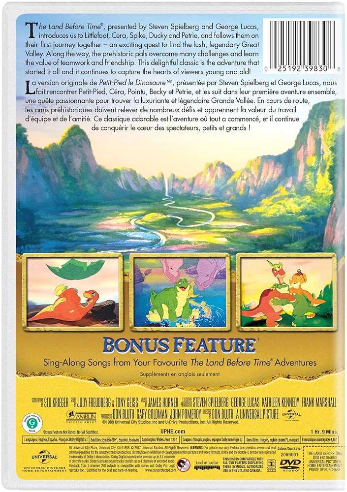 Land Before Time, The VHS movie collectible [Barcode 9311532010667] - Main Image 4