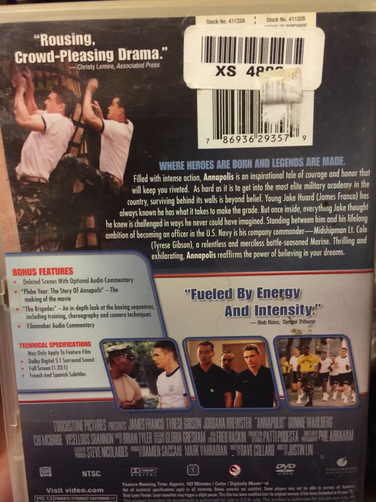Annapolis DVD movie collectible - Main Image 2