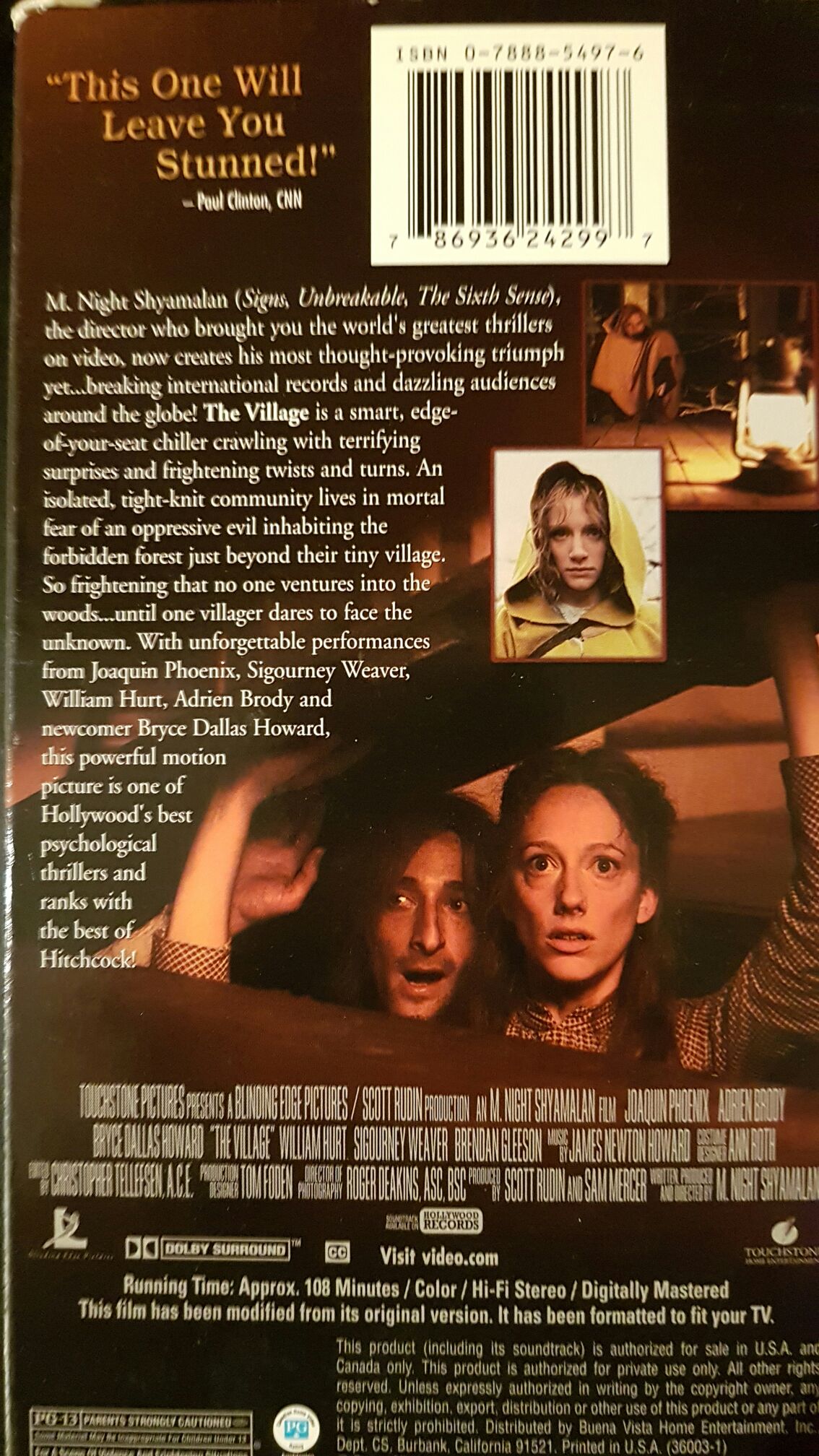 VHS : Village, The VHS movie collectible [Barcode 786936242997] - Main Image 2