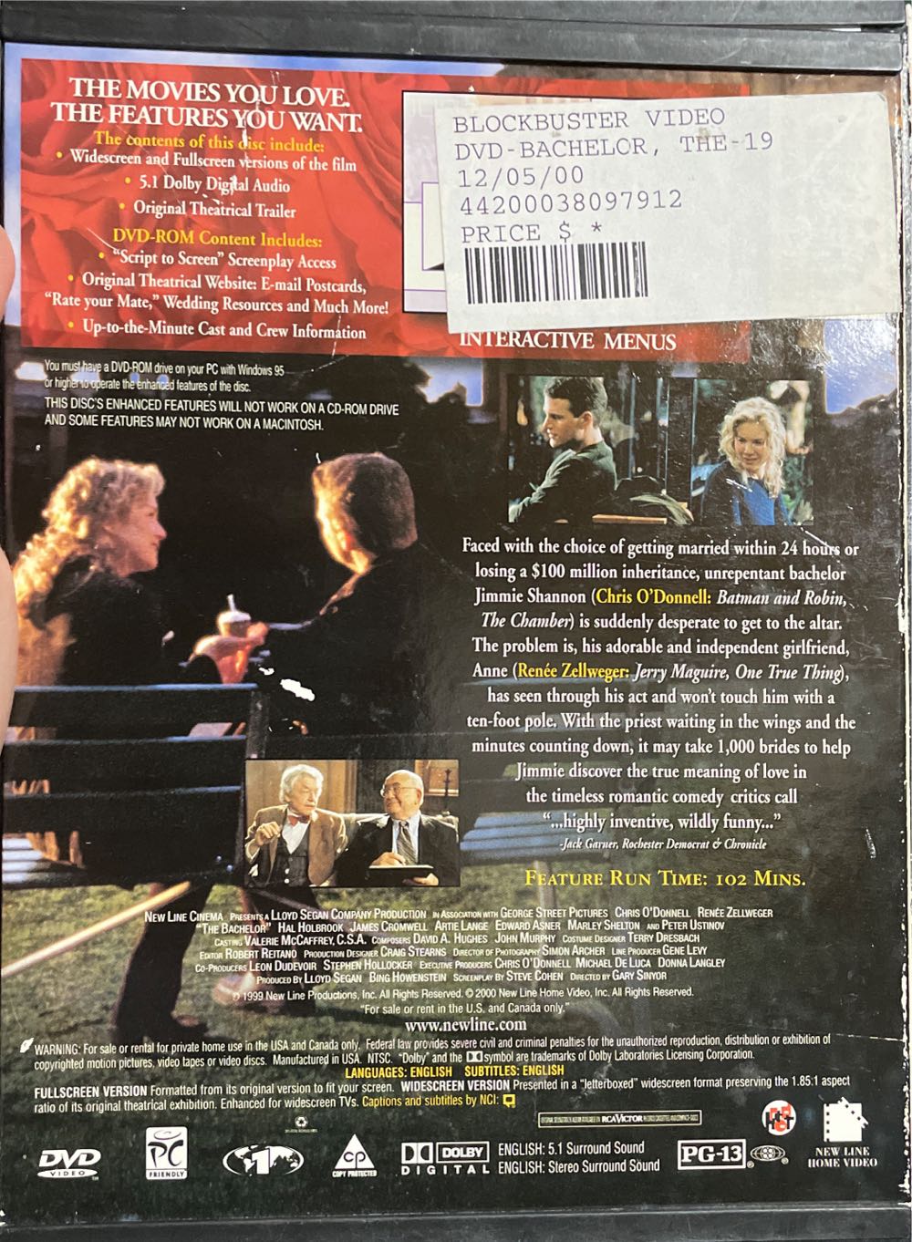 Bachelor DVD movie collectible [Barcode 9404349942] - Main Image 2