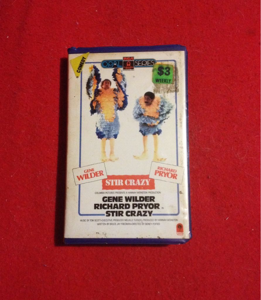 Stir Crazy VHS movie collectible [Barcode 5014756002824] - Main Image 2