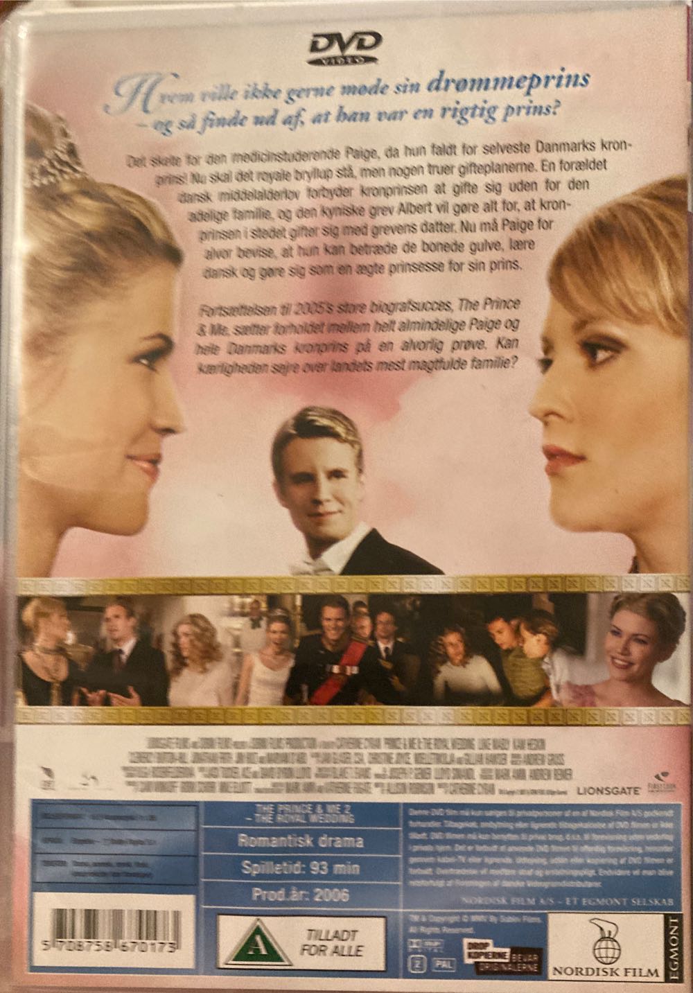 Th Prince and Me 2,  DVD movie collectible [Barcode 5708758670173] - Main Image 2