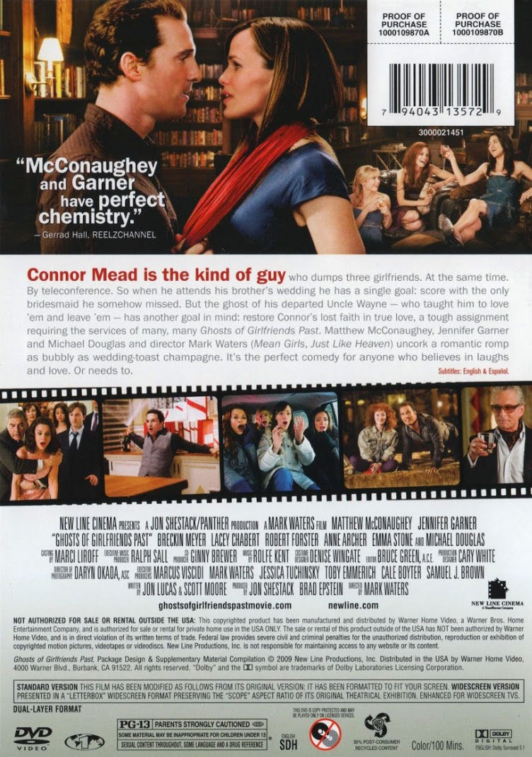 Ghosts of Girlfriends Past Digital Copy movie collectible [Barcode 794043124921] - Main Image 4