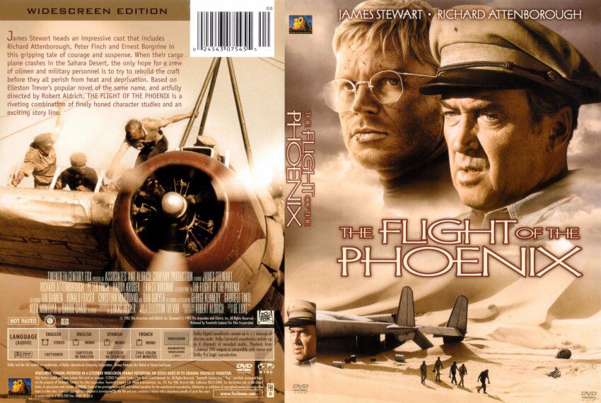 The Flight of the Phoenix (1965) DVD DVD movie collectible [Barcode 9321337078441] - Main Image 2