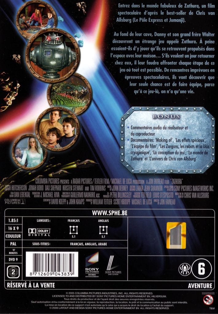 Zathura Plex movie collectible [Barcode 9317731040726] - Main Image 2