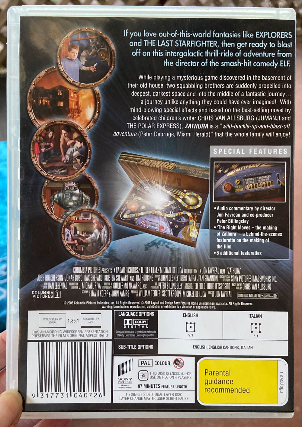 Zathura Plex movie collectible [Barcode 9317731040726] - Main Image 3