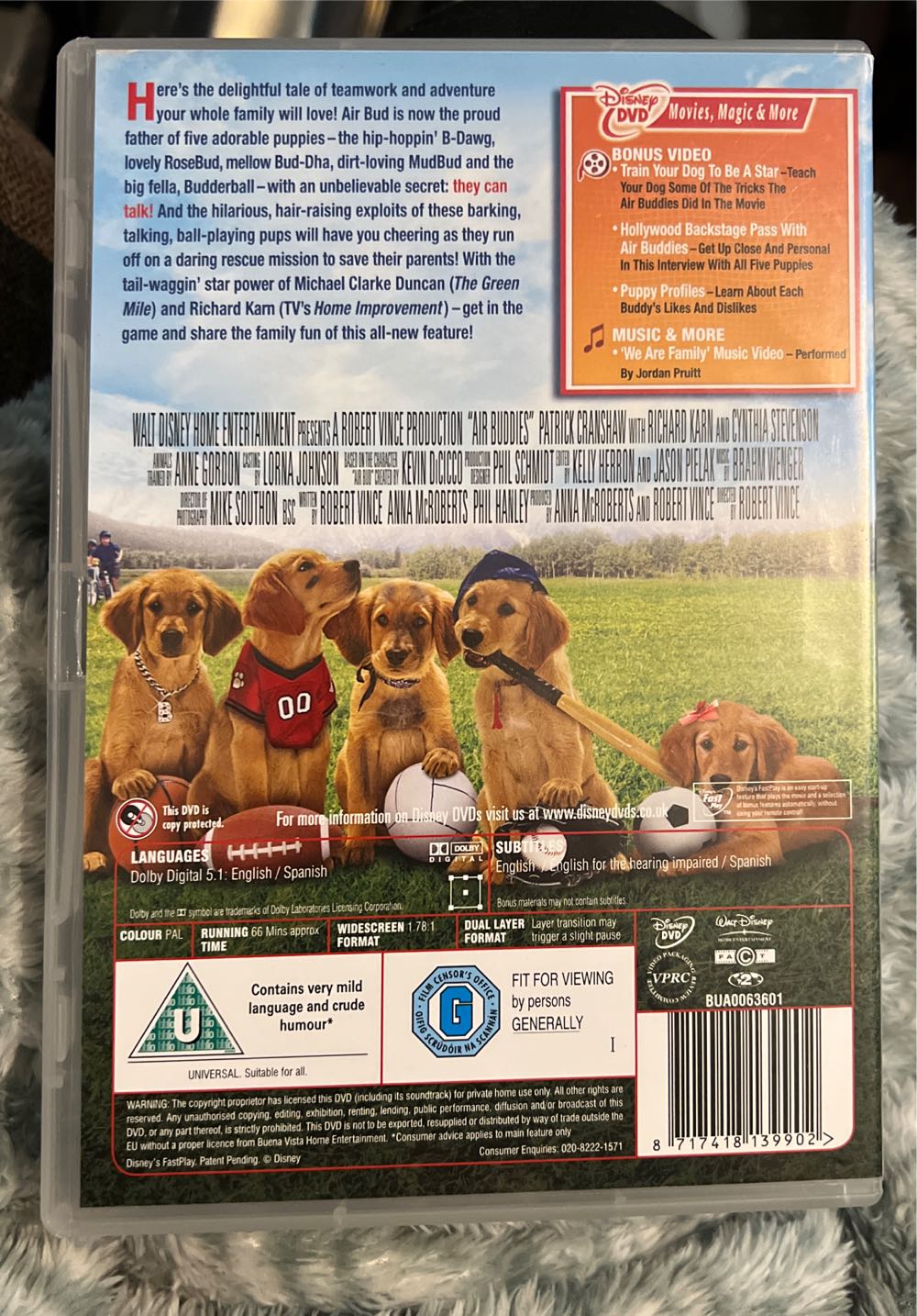 Buddies Air DVD movie collectible [Barcode 8717418139902] - Main Image 2