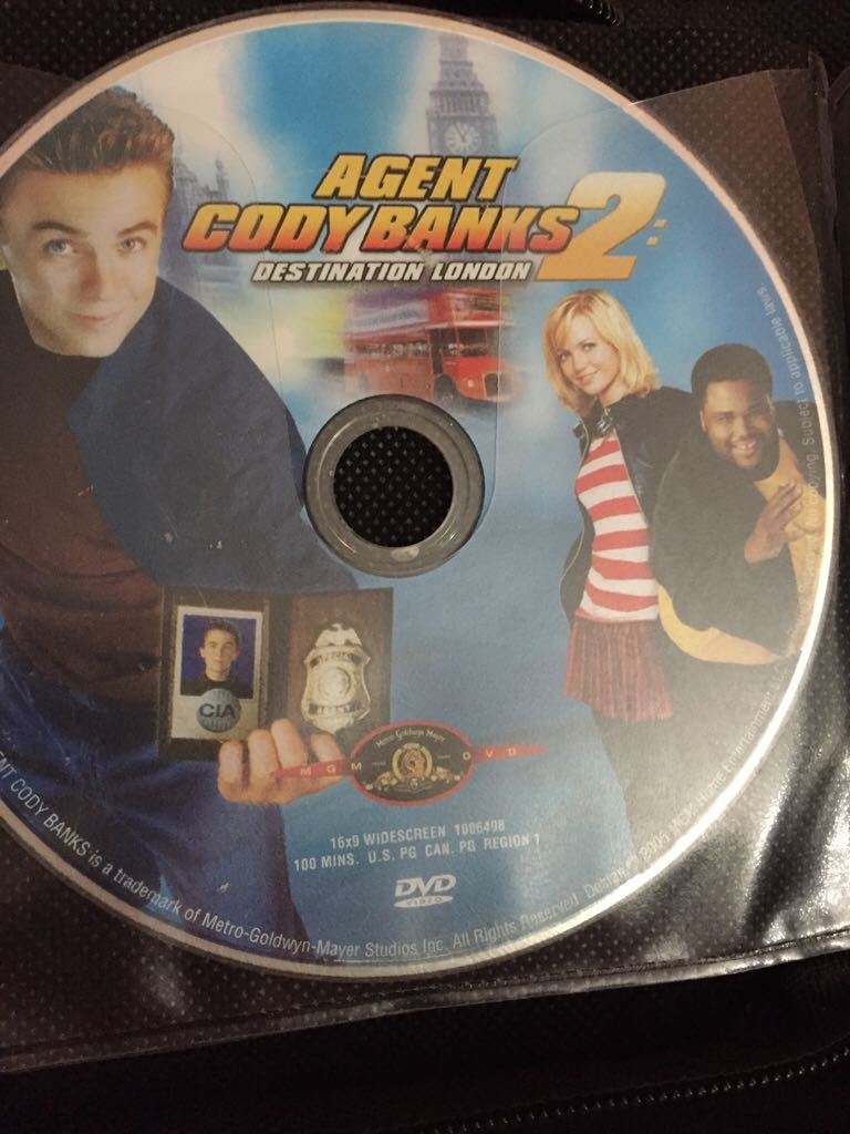 Agent Cody Banks 2: Destination London DVD movie collectible [Barcode 5707020271087] - Main Image 2