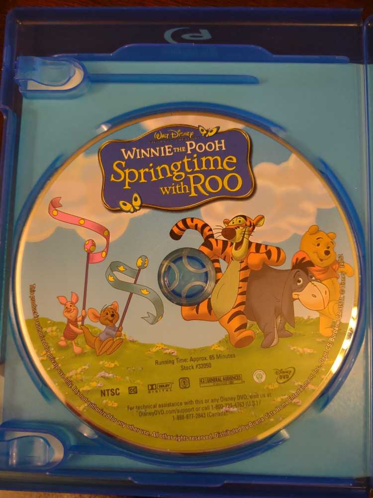 Winnie the Pooh: Springtime with Roo Blu-ray movie collectible [Barcode 786936838565] - Main Image 4