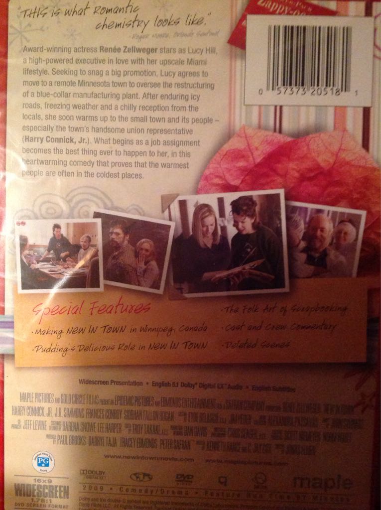 New in Town Digital Copy movie collectible [Barcode 057373205181] - Main Image 2