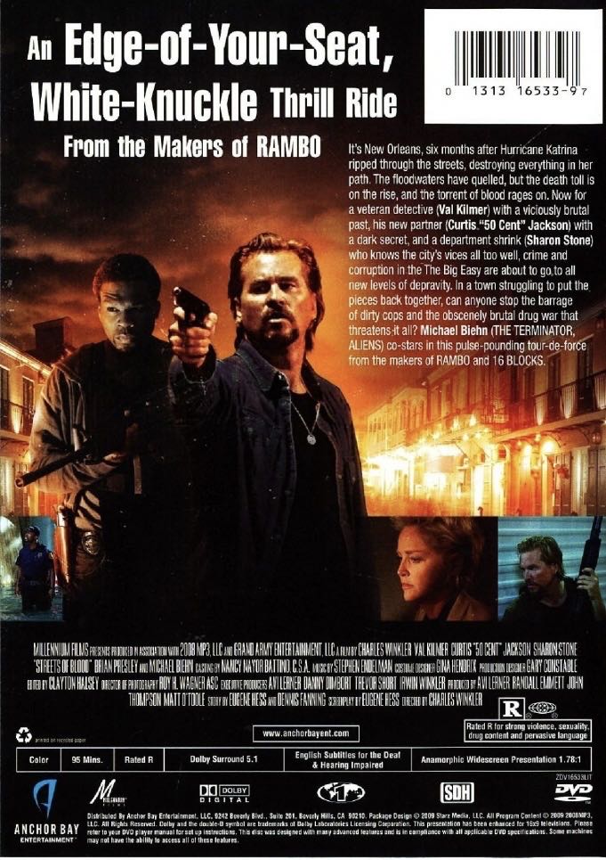 Streets of Blood DVD movie collectible [Barcode 8711983497832] - Main Image 2