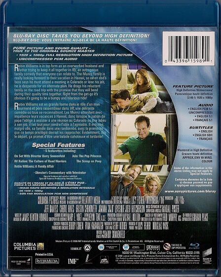 RV Blu-ray movie collectible [Barcode 043396159891] - Main Image 2