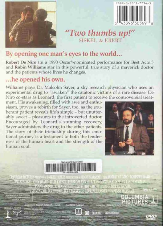 Awakenings DVD movie collectible [Barcode 5035822246034] - Main Image 2