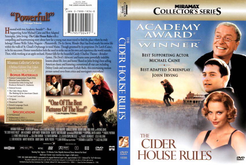 The Cider House Rules Blu-ray movie collectible [Barcode 065935844105] - Main Image 2
