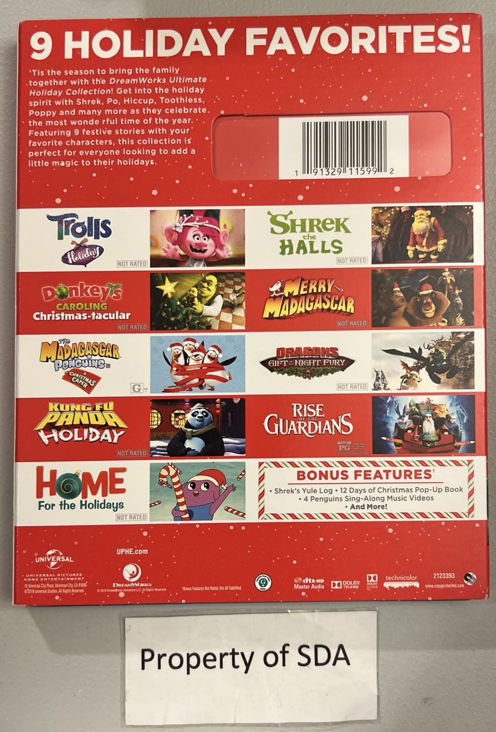 Merry Madagascar Blu-ray movie collectible [Barcode 9736072704] - Main Image 2