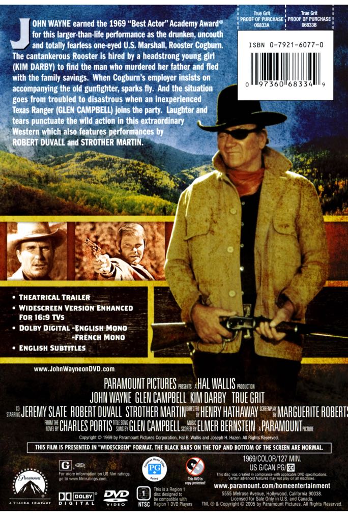 True Grit Digital Copy movie collectible [Barcode 097360683349] - Main Image 2