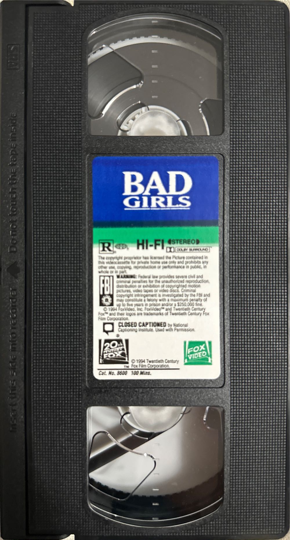 Bad Girls VHS movie collectible [Barcode 086162860034] - Main Image 4