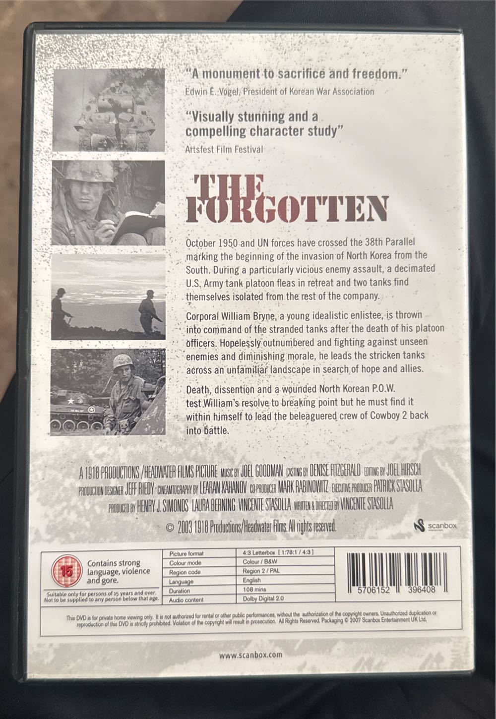 The Forgotten DVD movie collectible [Barcode 5706152396408] - Main Image 2
