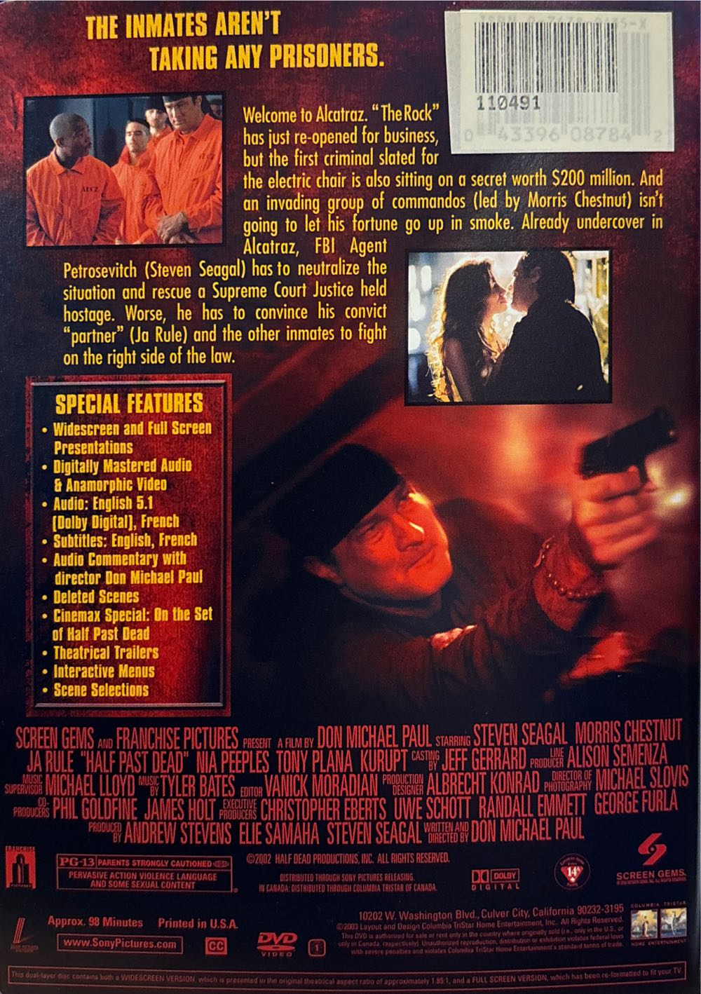 Half Past Dead DVD movie collectible [Barcode 043396009431] - Main Image 4