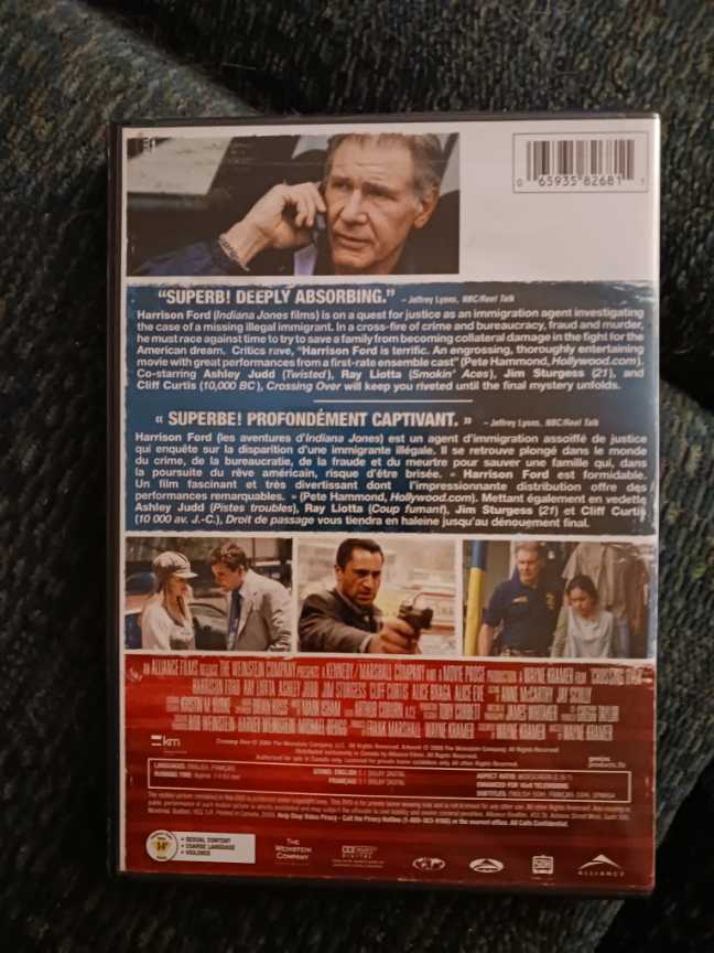 Crossing Over DVD movie collectible [Barcode 065935826811] - Main Image 4