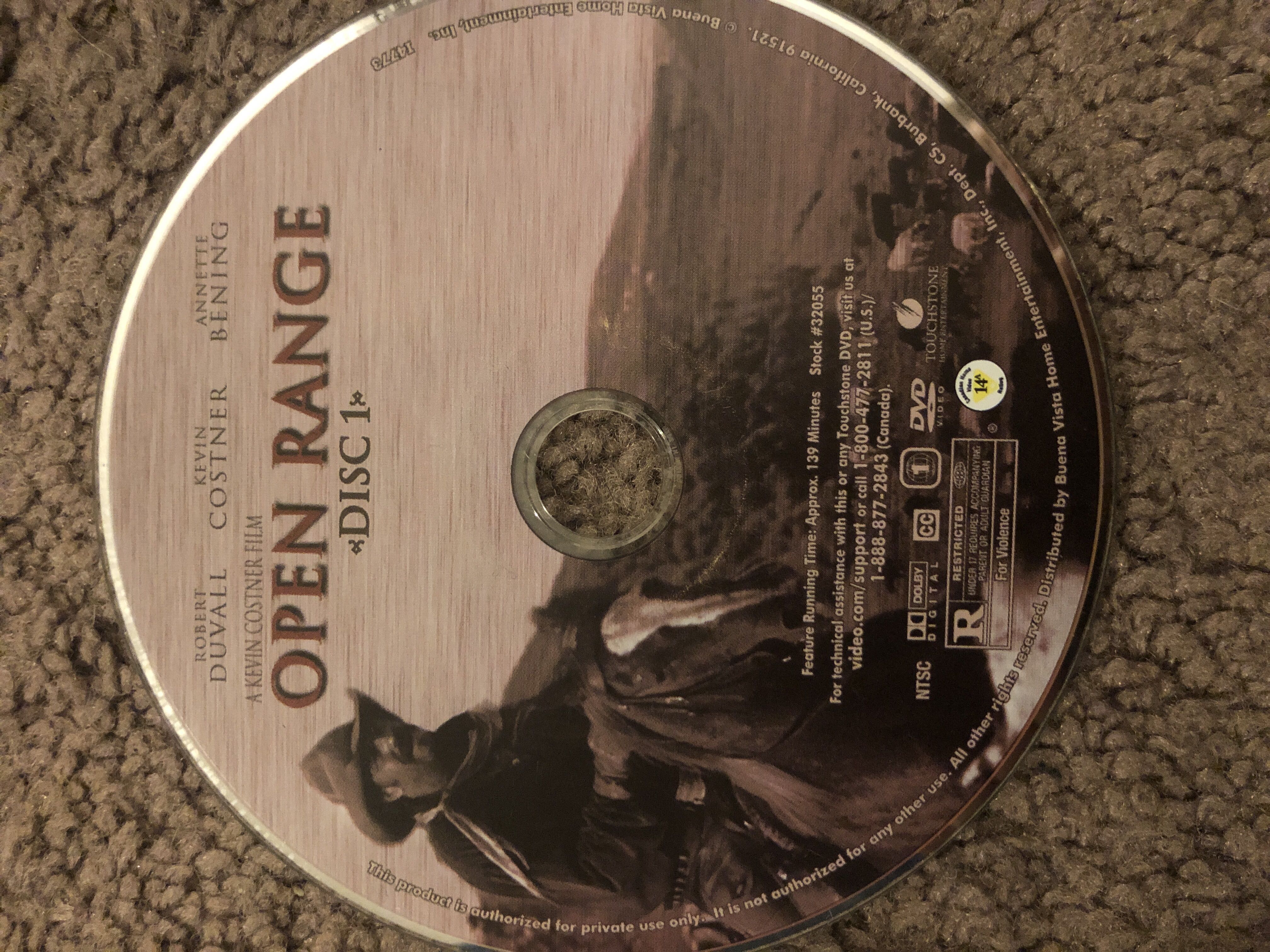 Open Range Digital Copy movie collectible [Barcode 44076498741042] - Main Image 2