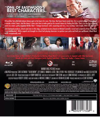Blood Work DVD movie collectible [Barcode 7321900232395] - Main Image 2
