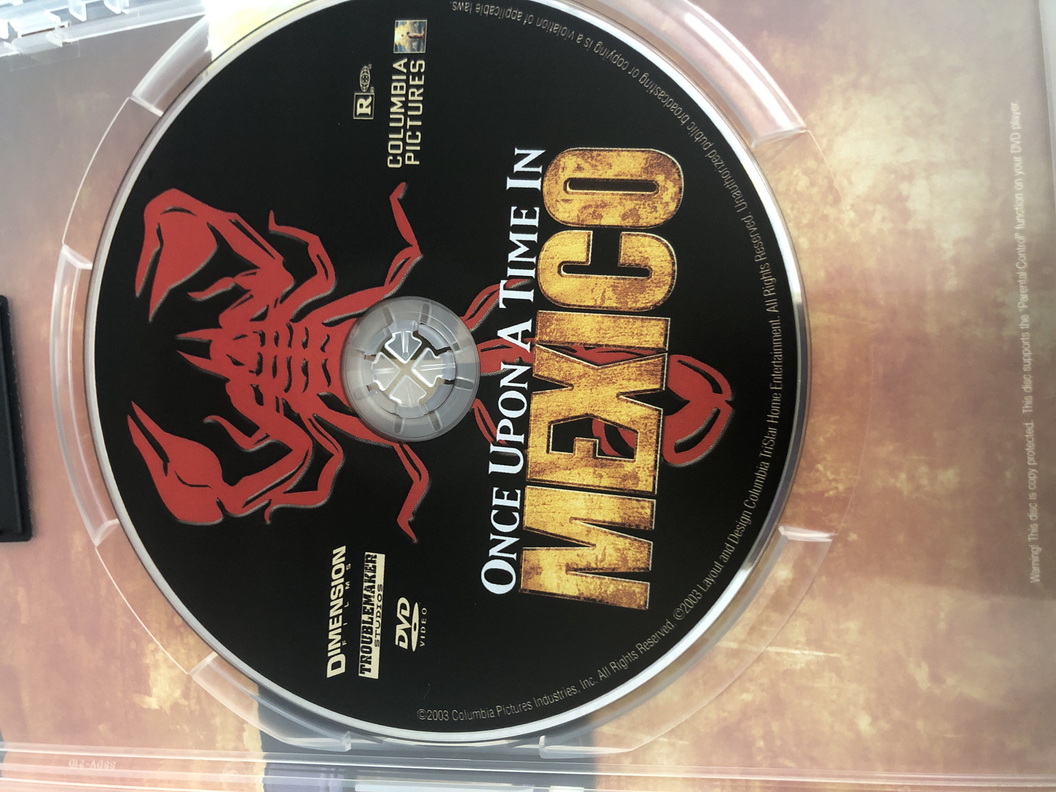 Once Upon a Time in Mexico (2003) DVD movie collectible [Barcode 011575087174] - Main Image 3