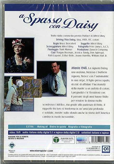 Driving Miss Daisy DVD movie collectible [Barcode 883929121366] - Main Image 2