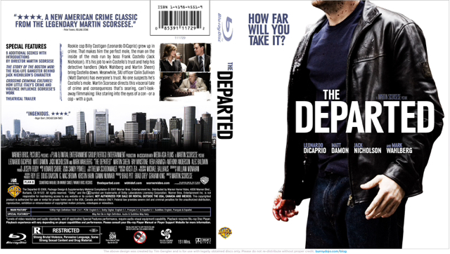 The Departed Blu-ray movie collectible [Barcode 883929141890] - Main Image 2