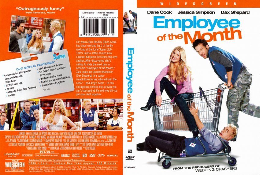 Employee of the Month DVD movie collectible [Barcode 031398207146] - Main Image 2