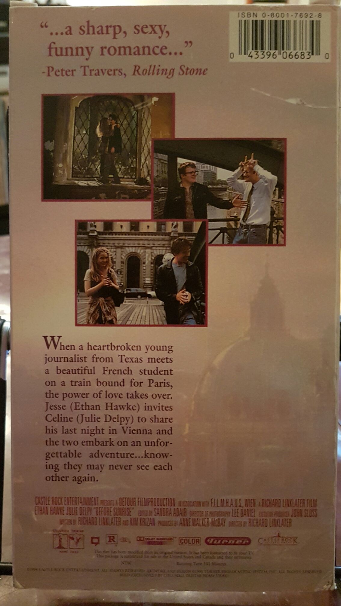 Before Sunrise DVD movie collectible [Barcode 7321950025312] - Main Image 2