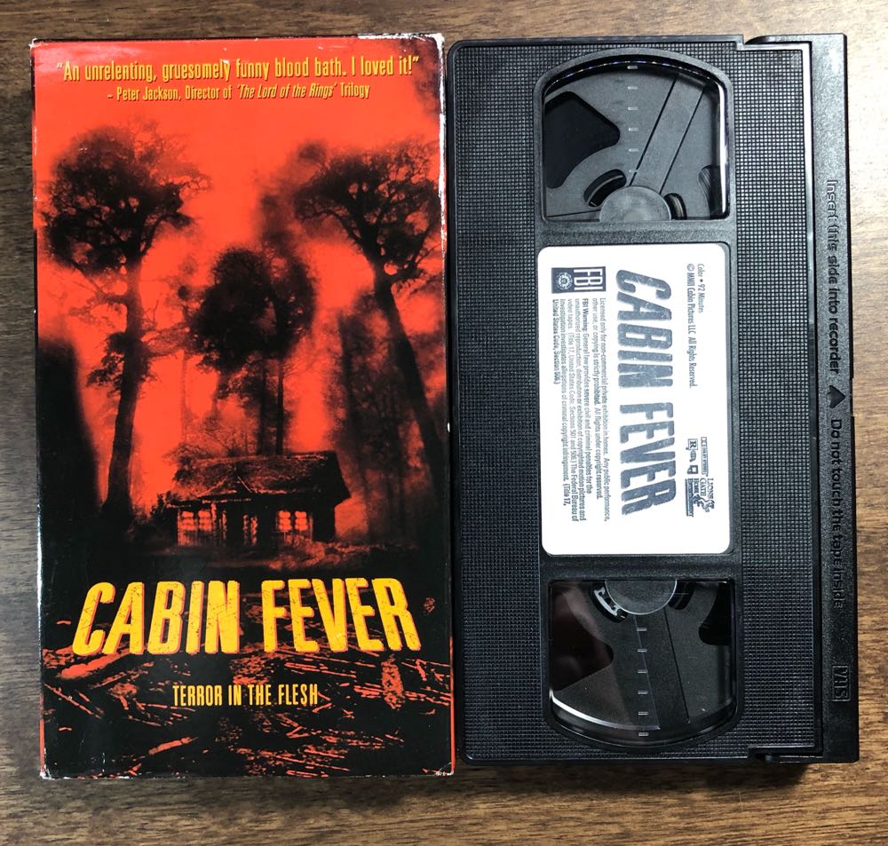 Cabin Fever VHS movie collectible [Barcode 031398110651] - Main Image 4