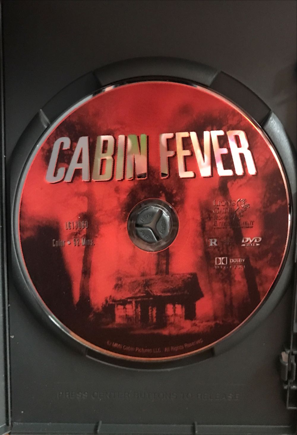 Cabin Fever DVD movie collectible [Barcode 031398110842] - Main Image 3