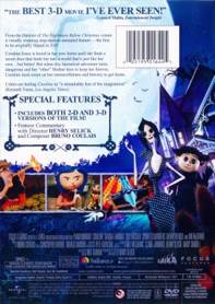 Coraline DVD movie collectible [Barcode 065935827696] - Main Image 2