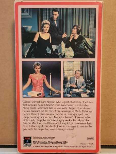 Bell, Book and Candle (1958) VHS movie collectible [Barcode 043396601321] - Main Image 2
