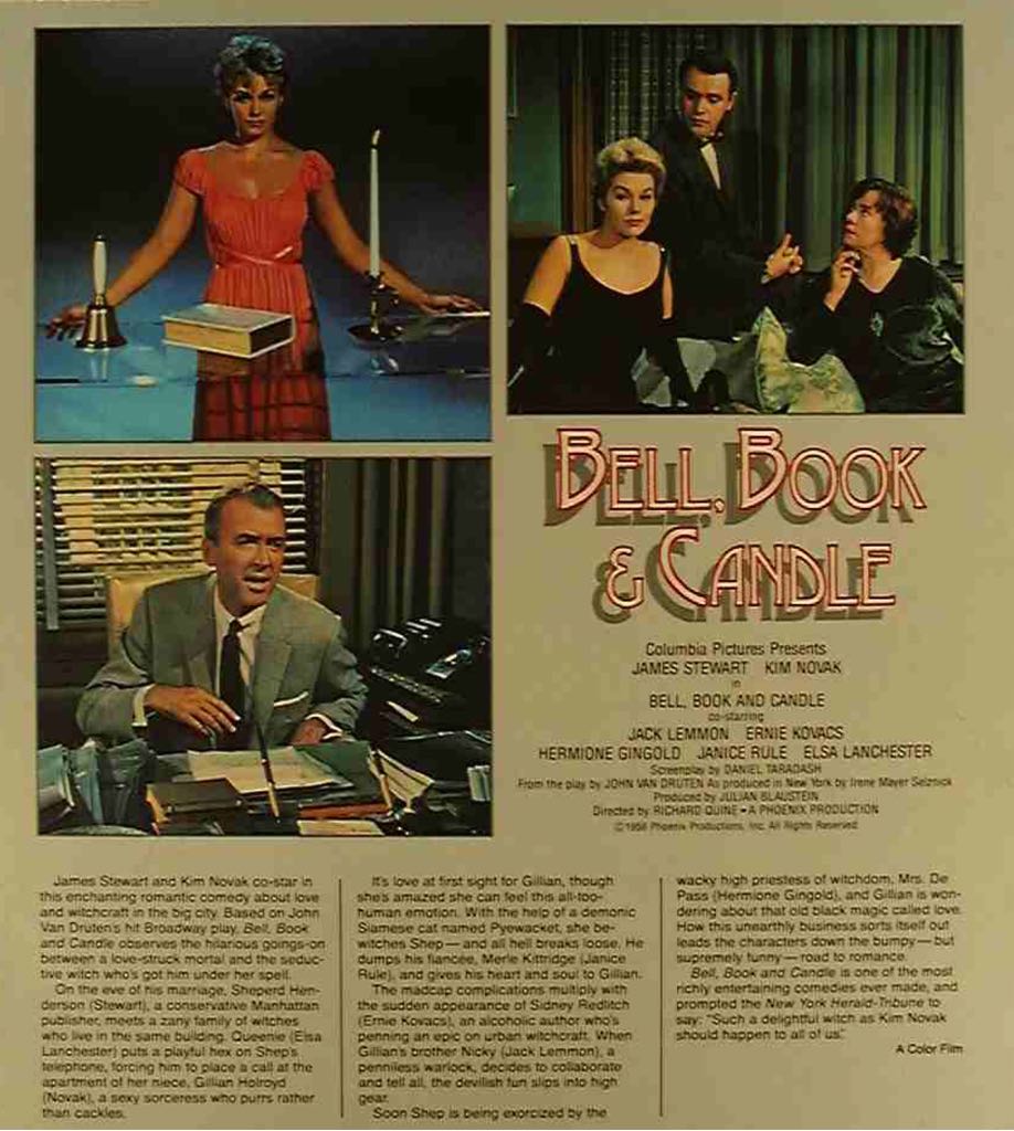 Bell, Book and Candle (DVD+R) DVD-R movie collectible [Barcode 251129003797] - Main Image 2