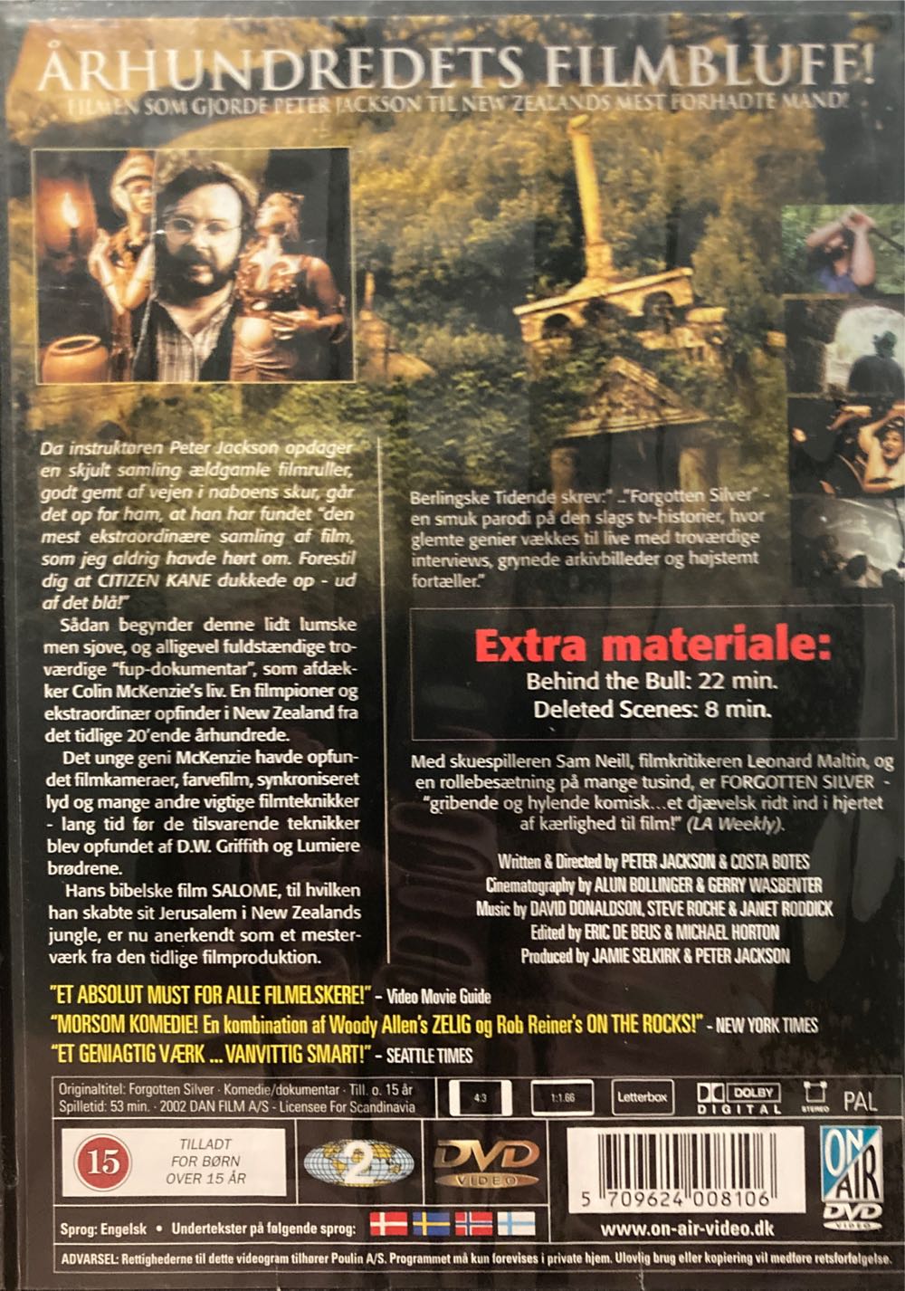 Forgotten Silver DVD movie collectible [Barcode 5709624008106] - Main Image 2