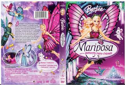 Barbie: Mariposa And Her Butterfly Fairy Friends DVD movie collectible [Barcode 025195015646] - Main Image 2