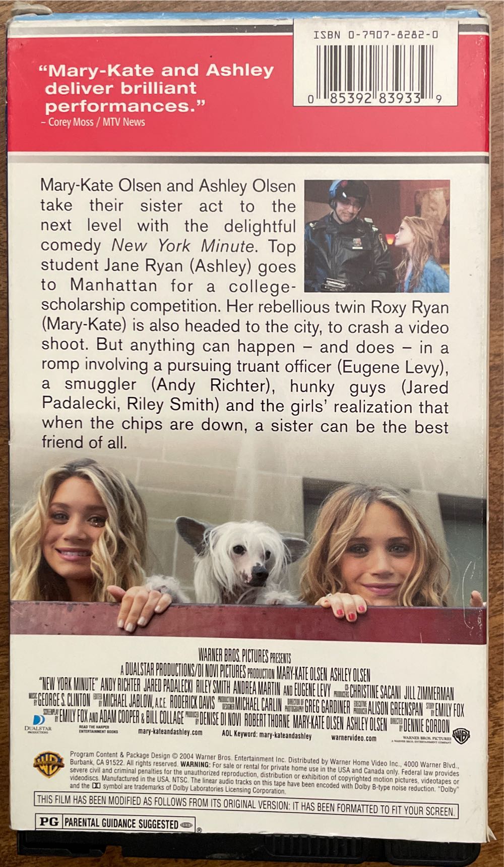 New York Minute VHS movie collectible [Barcode 085392839339] - Main Image 2