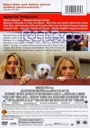 New York Minute  -Widescreen Ed.-  -Olsen-  -FRA- French Cover DVD movie collectible [Barcode 085395869418] - Main Image 2