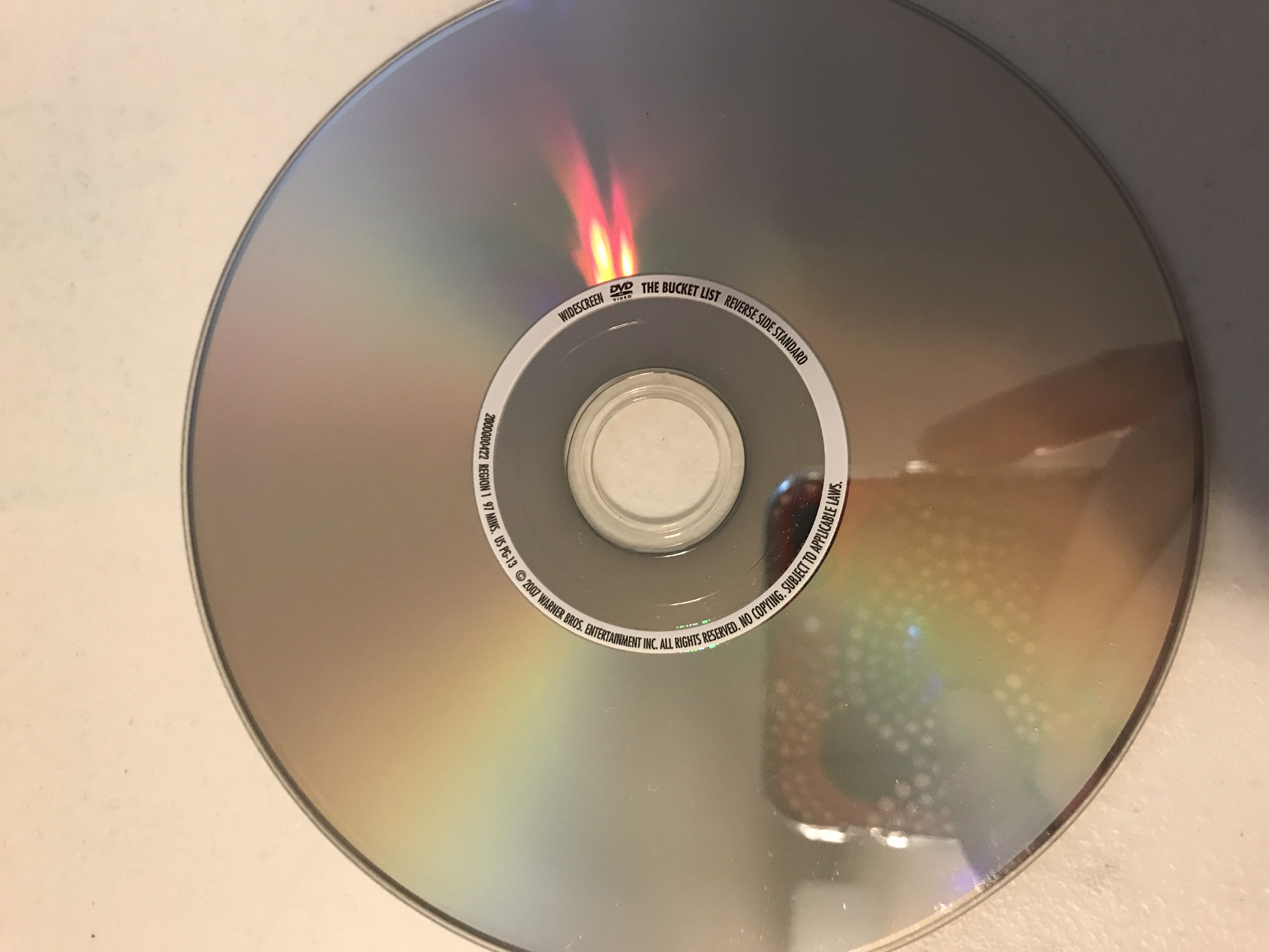 The Bucket List DVD movie collectible [Barcode 085391139881] - Main Image 3