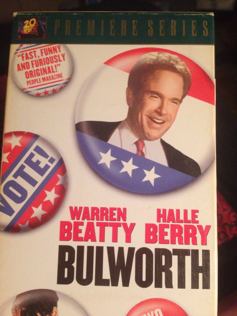 Bulworth VHS movie collectible - Main Image 1