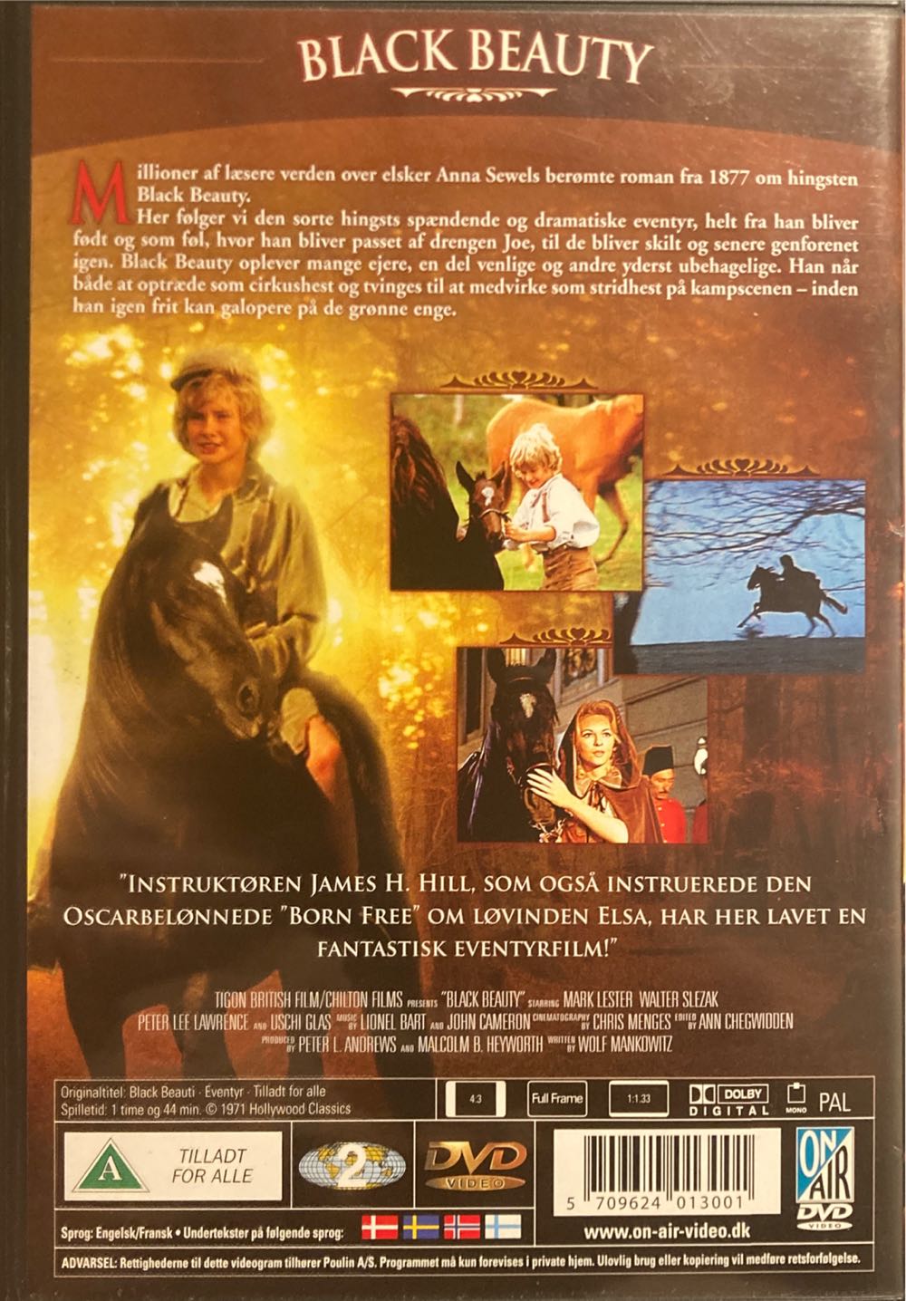 Black Beauty DVD movie collectible [Barcode 5709624013001] - Main Image 2