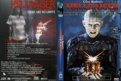 Hellraiser DVD movie collectible [Barcode 013132228297] - Main Image 2